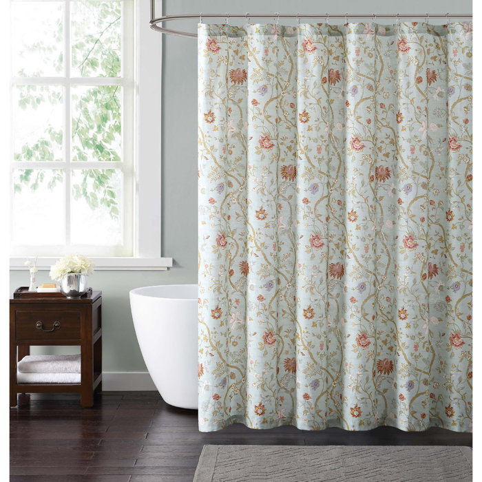 Laurel Foundry Modern Farmhouse Upton Cotton Single Shower Curtain & Reviews Wayfair